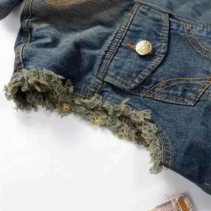Outrider Biker Denim Vest