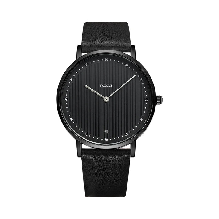 Noirfeld Dial Leather Watch