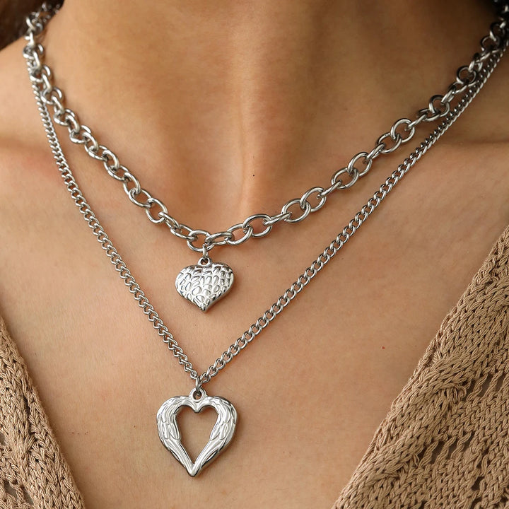 Heartsent Angel Wings Necklace