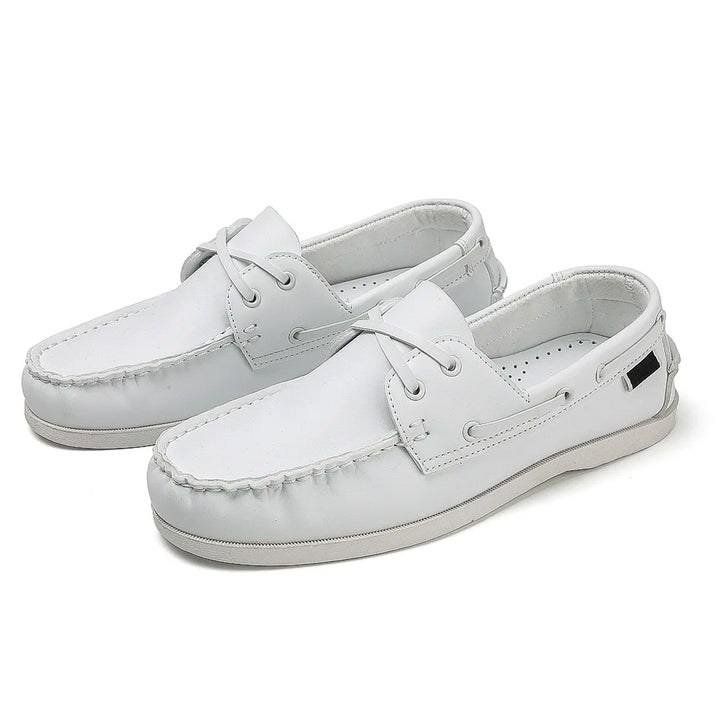 Renford Contrast Stitch Loafers