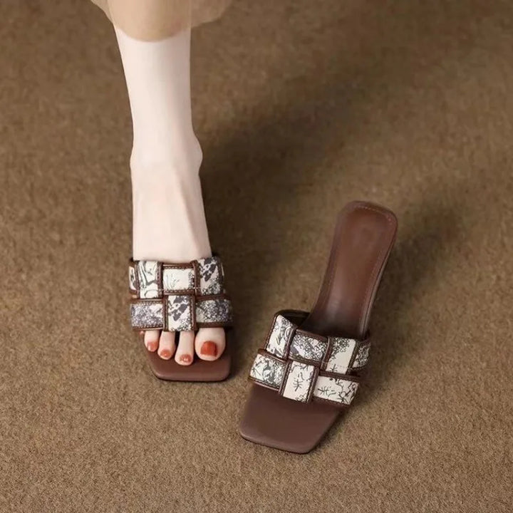 Antoinette Brocade Slippers