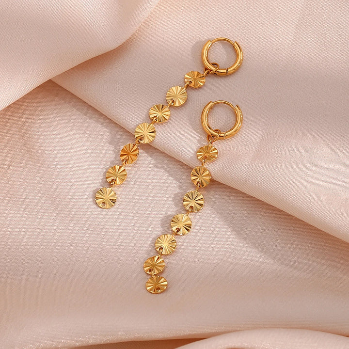 Fiora Long Tassel Earrings