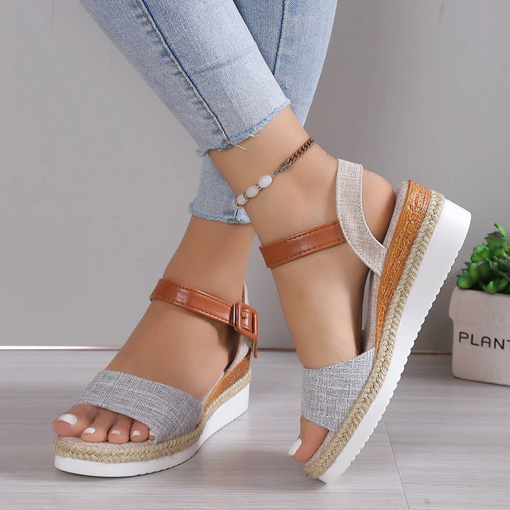 Bella Mare Jute Sandals