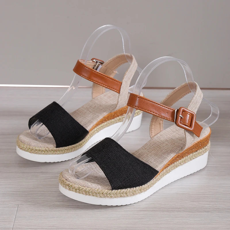 Bella Mare Jute Sandals