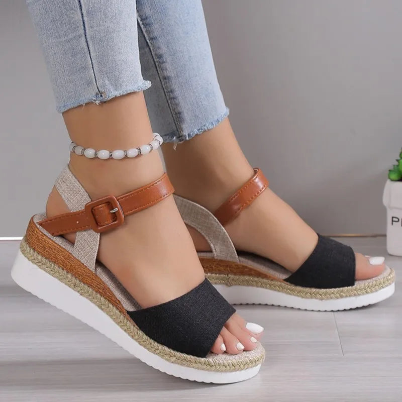 Bella Mare Jute Sandals