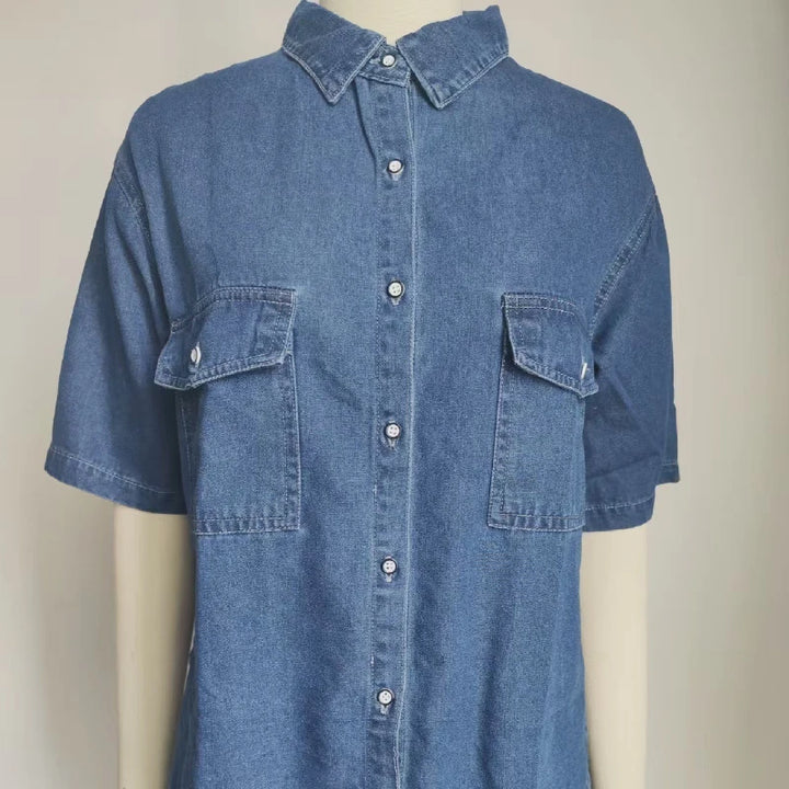 Rumi Shore Loose Denim Set