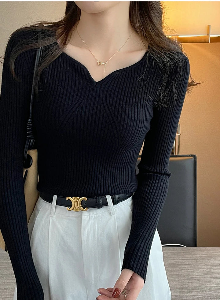 Crulia Rue Ribbed Pullover