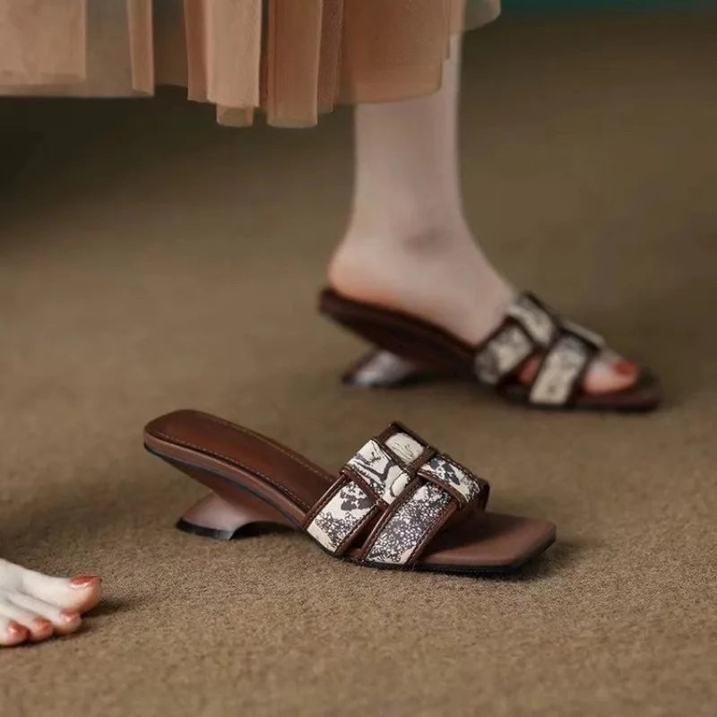 Antoinette Brocade Slippers