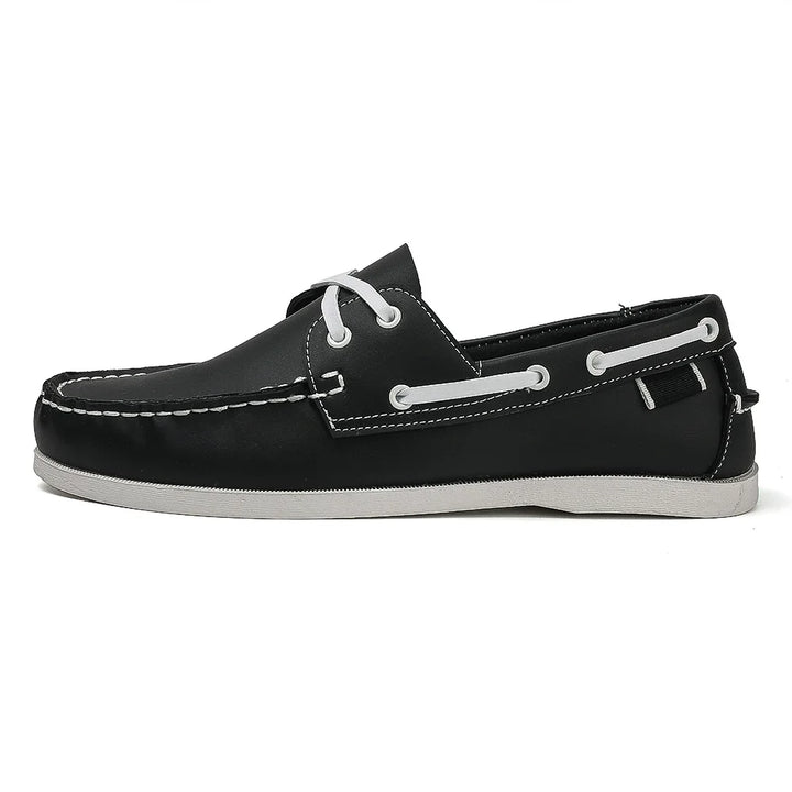 Renford Contrast Stitch Loafers