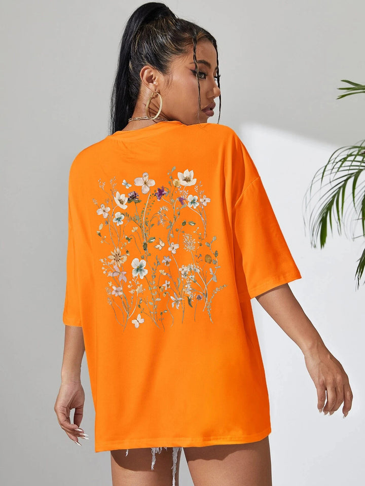 Bloomveil Floral Cotton Tee