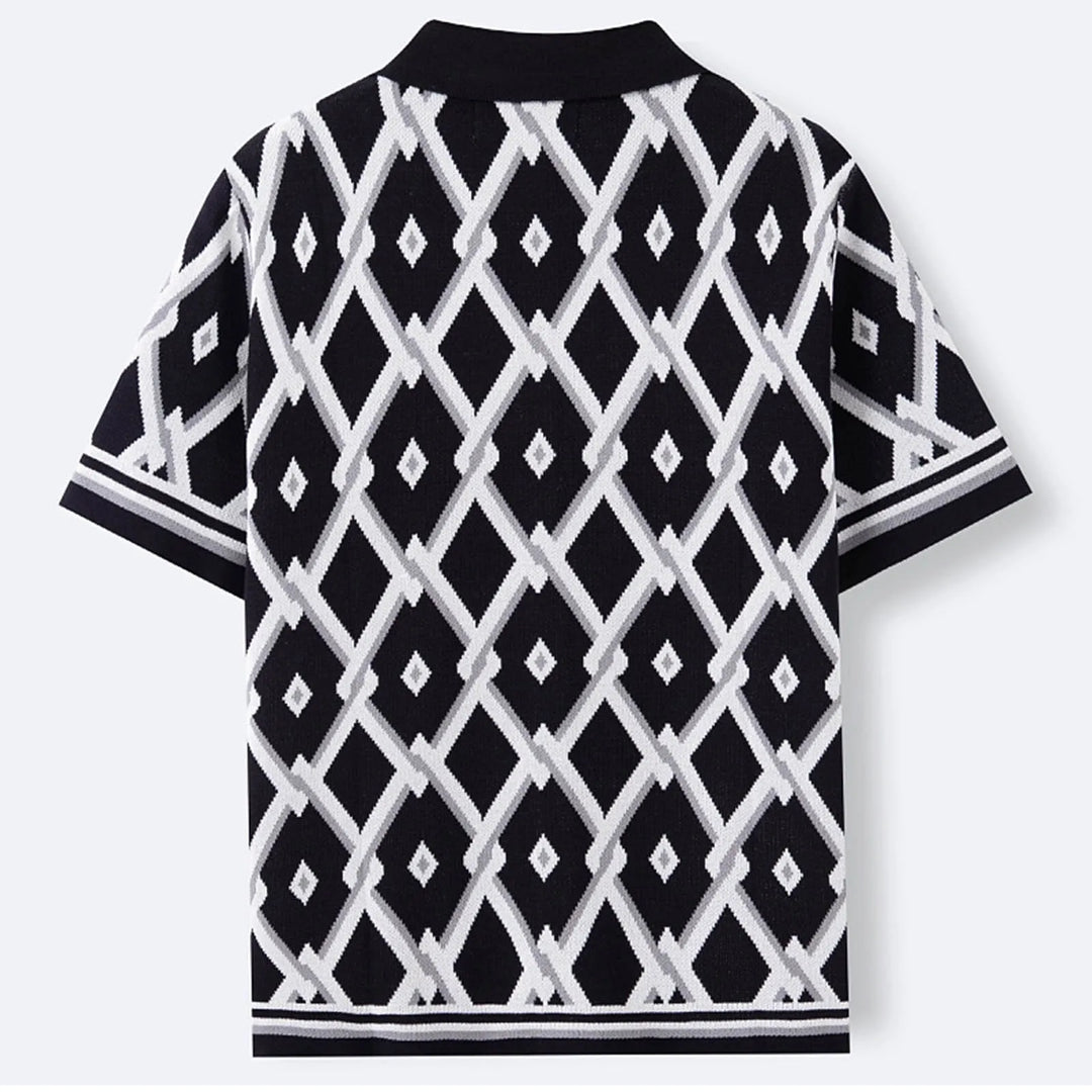 Santo Diamond Lattice Shirt