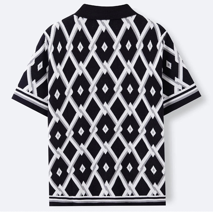 Santo Diamond Lattice Shirt