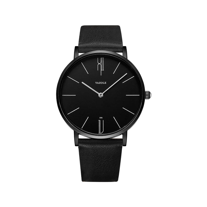 Noirfeld Dial Leather Watch