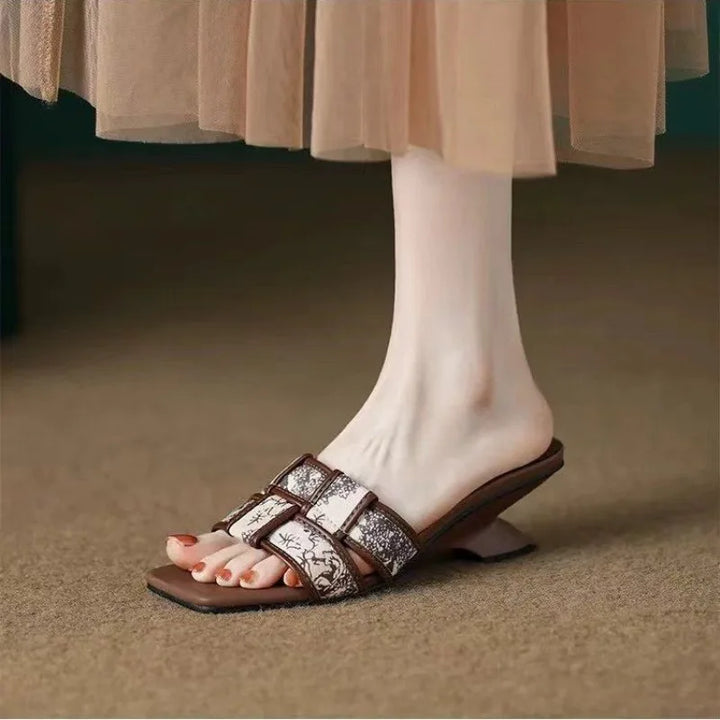 Antoinette Brocade Slippers