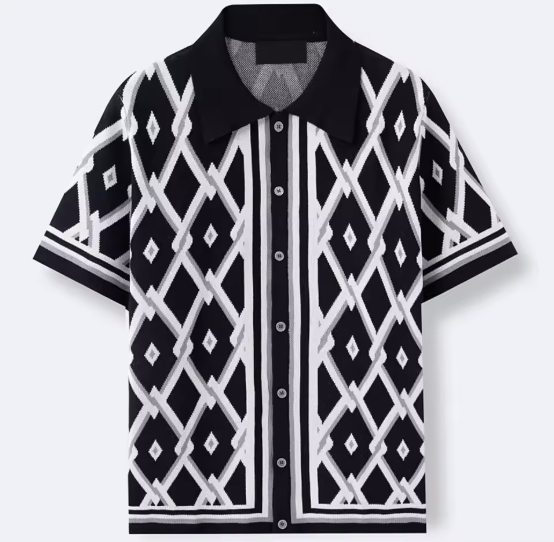 Santo Diamond Lattice Shirt