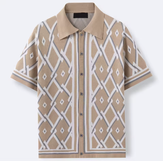 Santo Diamond Lattice Shirt