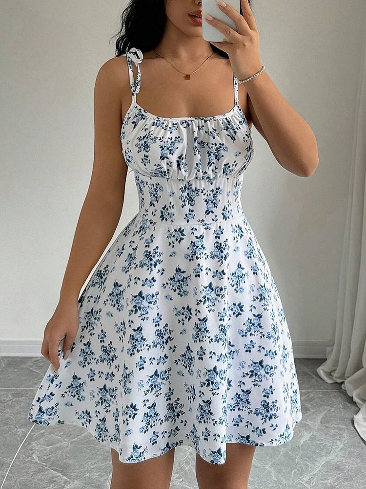 Mariette Cotton-Linen Sundress