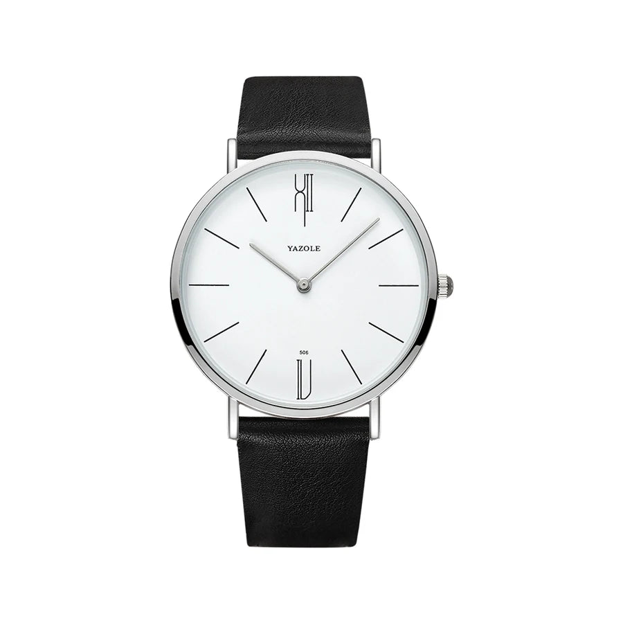 Noirfeld Dial Leather Watch