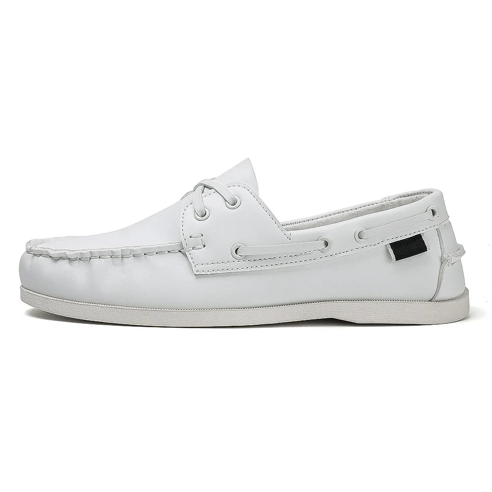Renford Contrast Stitch Loafers