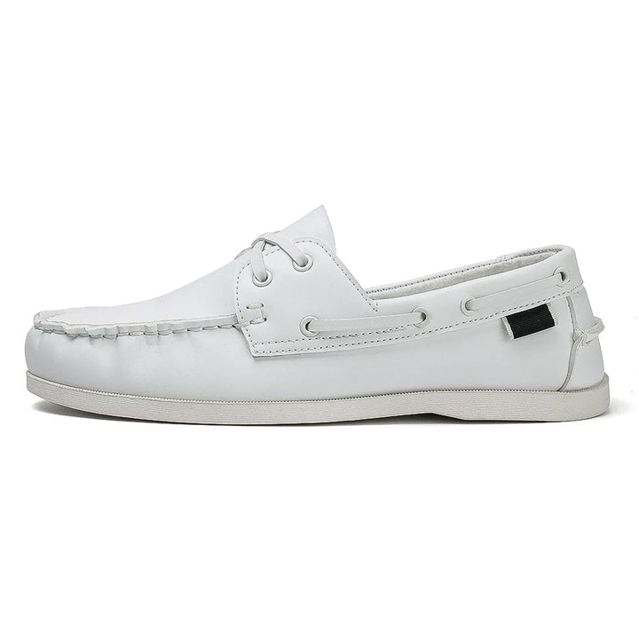 Renford Contrast Stitch Loafers