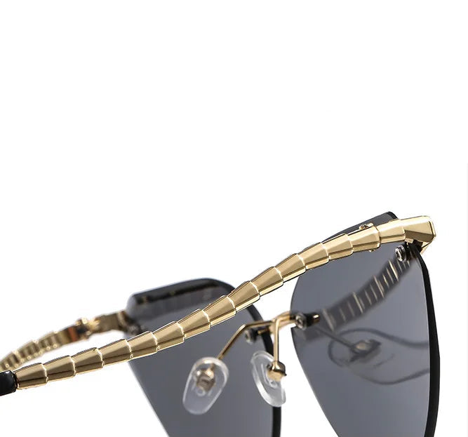 Mavaria Seralux Rimless Sunglasses