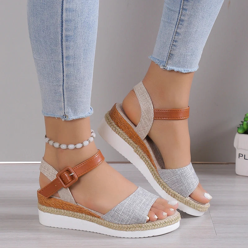 Bella Mare Jute Sandals