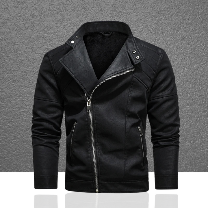 Marschal Fleece Leather Jacket