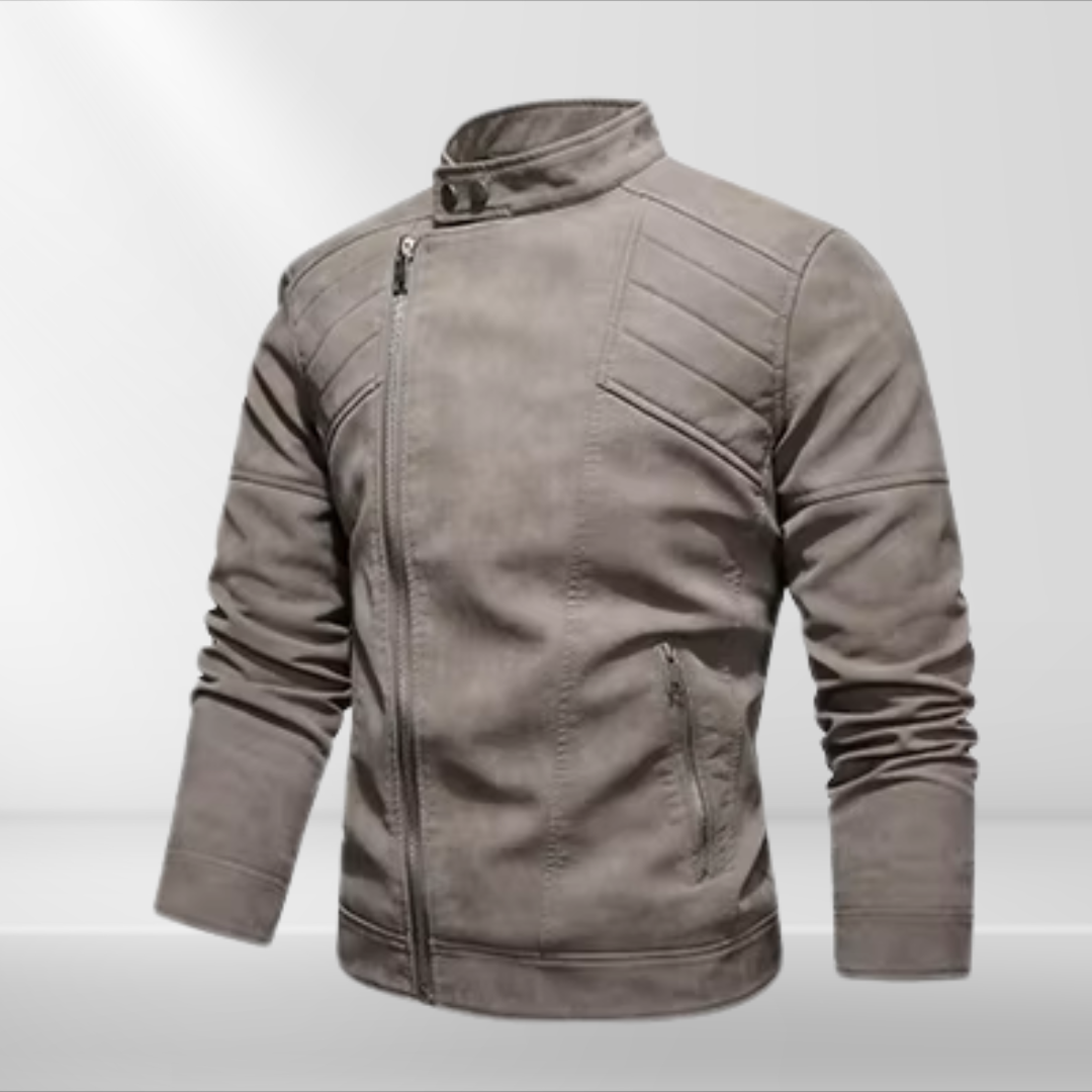 Marschal Fleece Leather Jacket