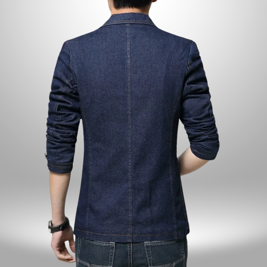 Nolan Flex Denim Blazer