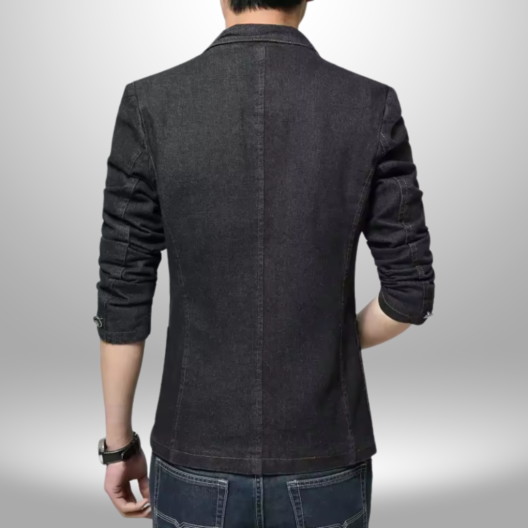 Nolan Flex Denim Blazer
