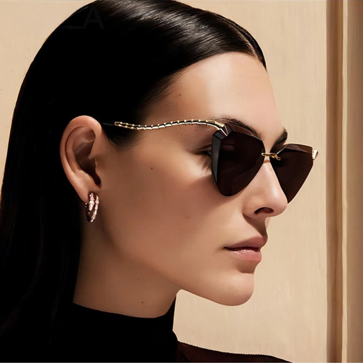 Mavaria Seralux Rimless Sunglasses